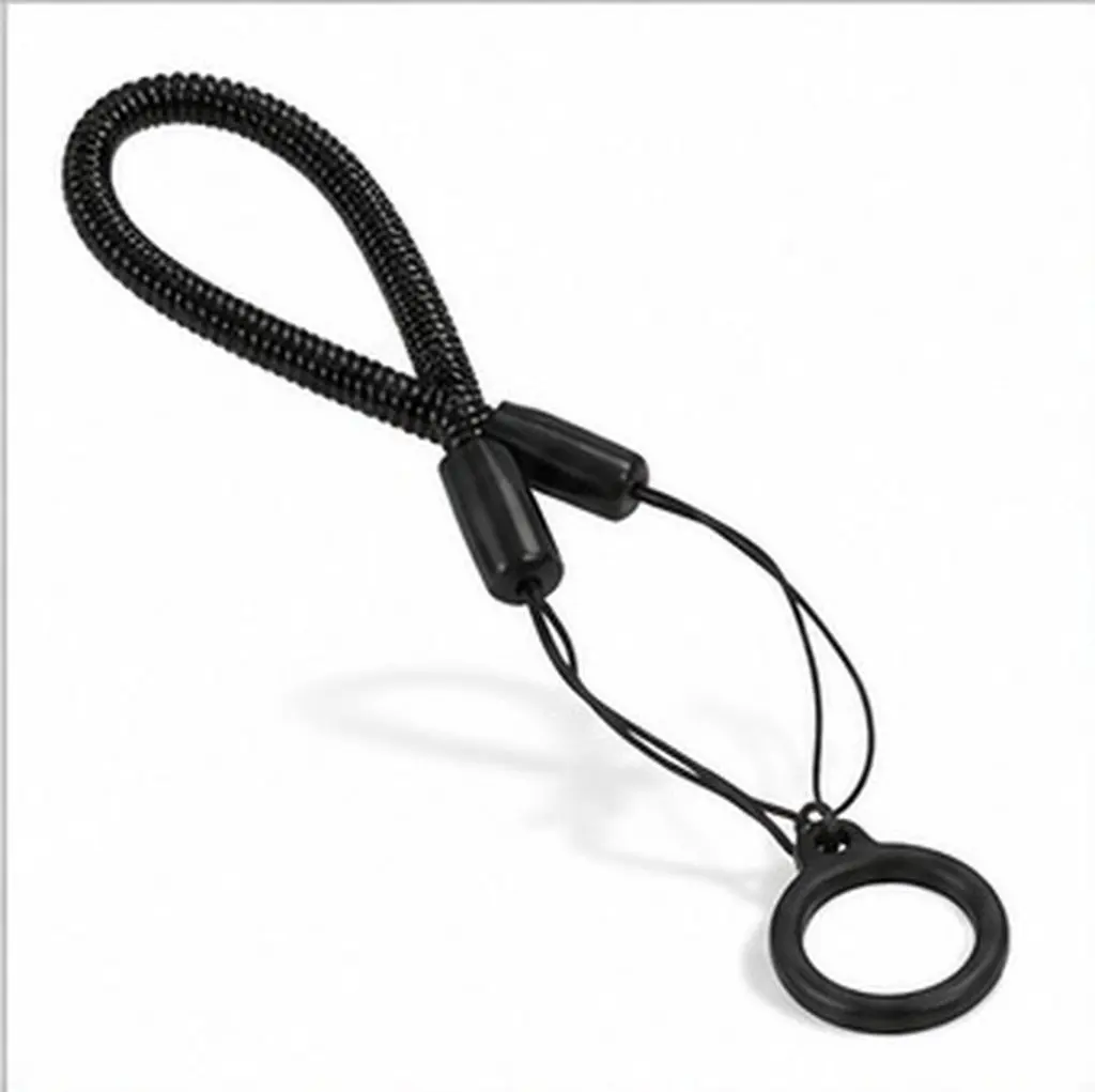 10Pcs Handwritten Pen Anti Lost Lanyard High Elastic Spring Rope Retractable Pen Lanyard Strap Wrist Strap for Stylus Pens