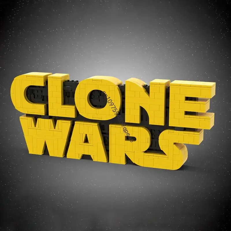 Nouveau 710 pièces célèbre film de combat étoile Moc lettre marque modèle Puzzle personnalisé bricolage idées créatives enfant jouet cadeau d'anniversaire de noël 75407