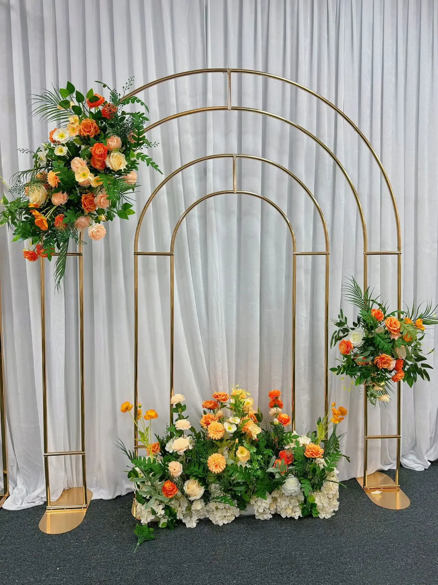 

Gold-plated iron arch | Wedding dreamy background iron frame | Must-have decoration for celebrity balloon check-in