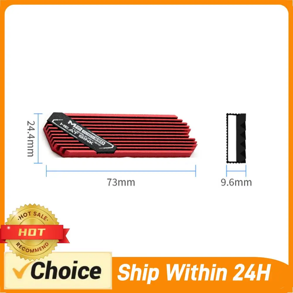 

Ультратонкий радиатор для твердотельного накопителя M.2, алюминиевый радиатор для SSD PCIE 2280