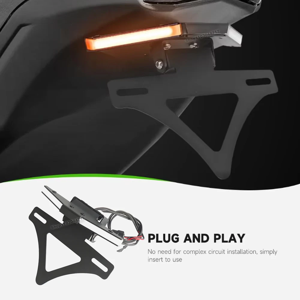 جديد دراجة نارية متكاملة لوحة ترخيص LED أضواء بدوره مصباح إشارة لكاواساكي ZX-4R ZX-4RR ZX 4R RR 2024-2025