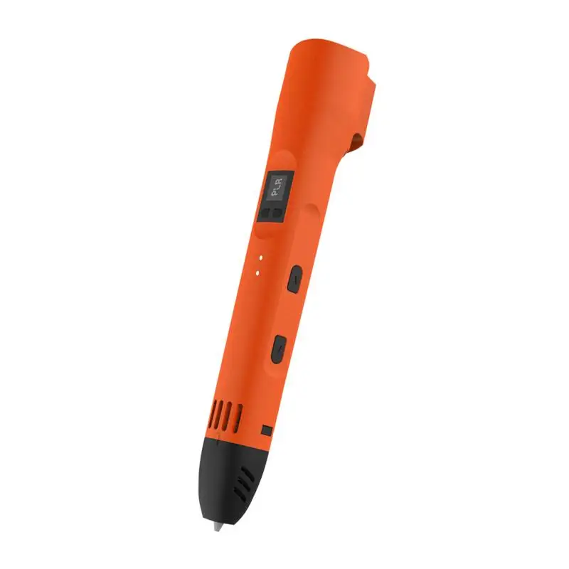 Top 3D Pen 60-245 Celsius Adjustable Heating Temperature 8 Gears Speed LCD Display Support ABS PLA HIPS PVA Materials