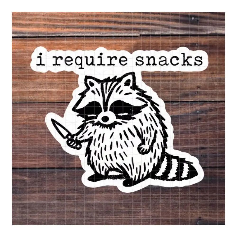 I Want Snacks Rice Bowl Style Stickers For Water Bottles, Phones, Laptops, Journals
