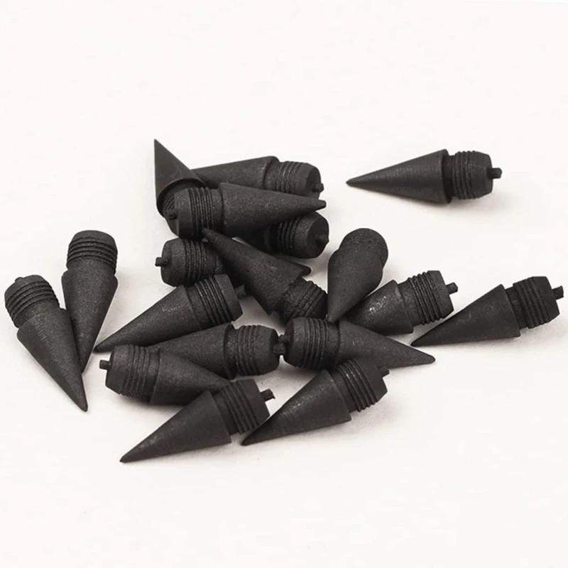 100Pcs Infinite Pencil Replaceable Refill Pencil Tips Reusable Inkless Graphite Nibs for Forever Pencils