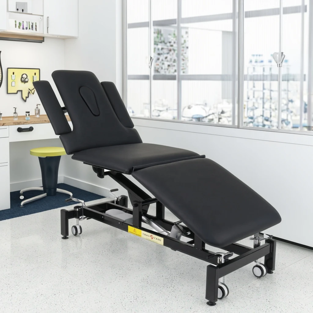 Table de traitement pour des résultats thérapeutiques améliorés, lit d'examen de physiothérapie complet, table de massage thérapeutique électrique