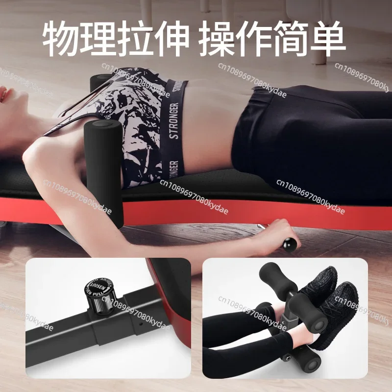 Stretching Artifact Leg Pulling Tensioner Fitness Home Cervical Spine Lumbar Traction Upside down Inversion Table