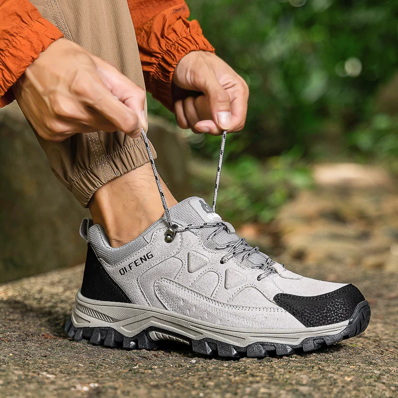 في الهواء الطلق حذاء للسير مسافات طويلة النساء الدانتيل متابعة المضادة للانزلاق امتصاص الصدمات منخفضة أعلى حذاء رجالي النساء شقة تنفس أحذية رياضية غير رسمية الرجال