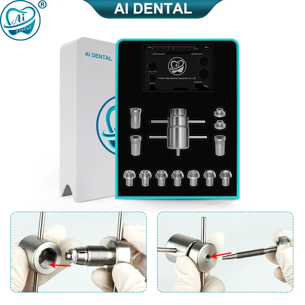 Dental Repair Tool AI-AT-Tool Use For High Speed Handpiece Air Turbine Repair Kit and LED High Speed Handpiece