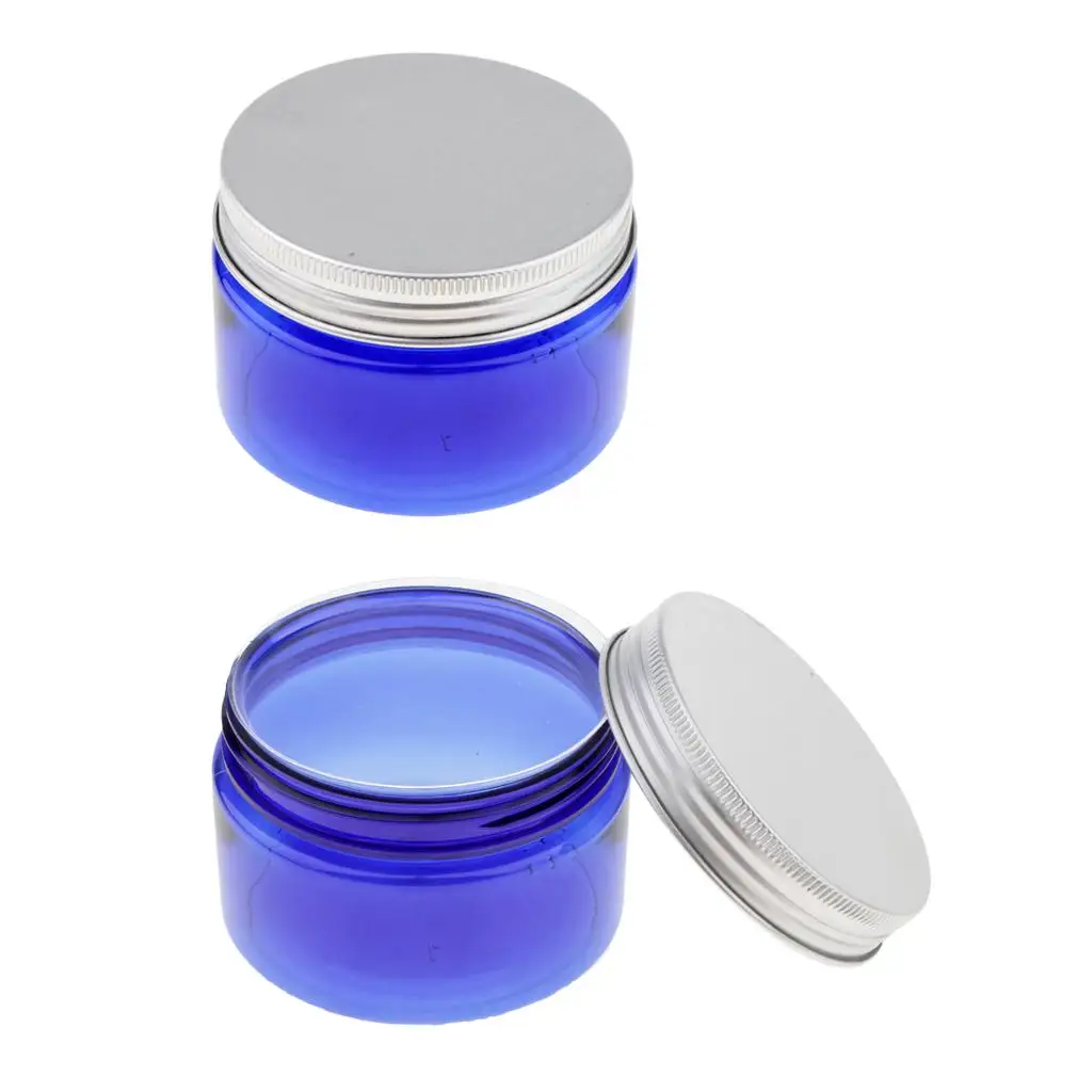 2-piece 100g cosmetic jar screw-top jar for cream, ointment, whipped cream and