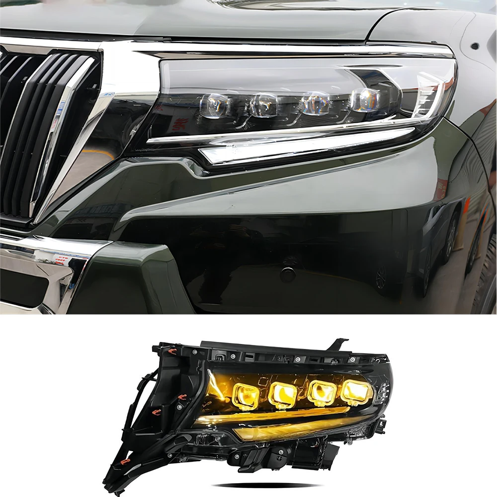 Auto Parts OEM Prado 2018 Headlamp Update Car Headlights Led  Assembly LED Xenon headlight