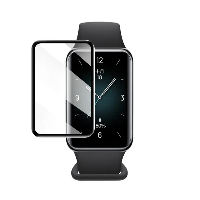 

3D Защитная пленка с закругленными краями для Honor Band 9 Smartband, защитная пленка для экрана Band9 аксессуары для смарт-браслета