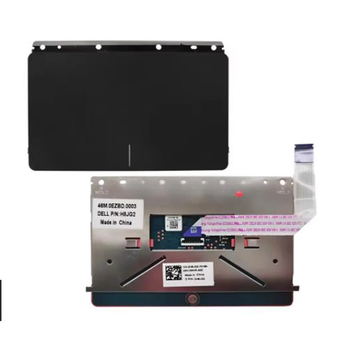 For  DELL Inspiron 7386 2-in-1 P91G Touchpad, Black, Silver 0FPW13