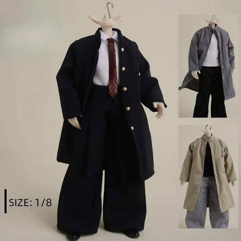1/8 Maßstab, britischer Stil, langer Windbreaker, langer Mantel, Kleidungsmodell, passend für Zack Asi 1/8 BJD Actionfiguren-Körper, Zubehör. – Detail 3