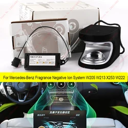 Car Air Fragrance Negative Ion System Air Ionizer for Mercedes‑Benz C E S GLC GLE W205 W213 W222 2015+