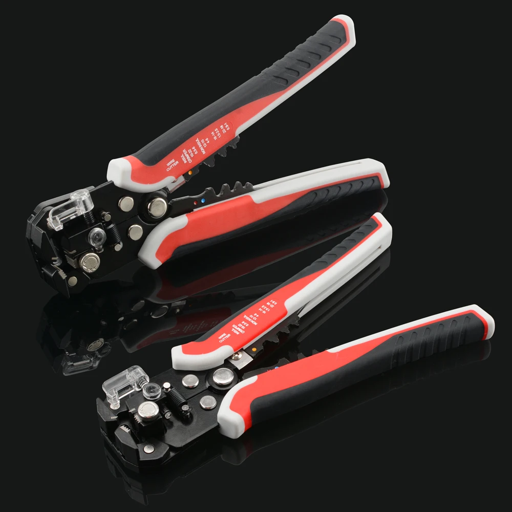 Professional Electrician Wire Tool Cable Wire Stripper Cutter Crimper Automatic Crimping Stripping Plier