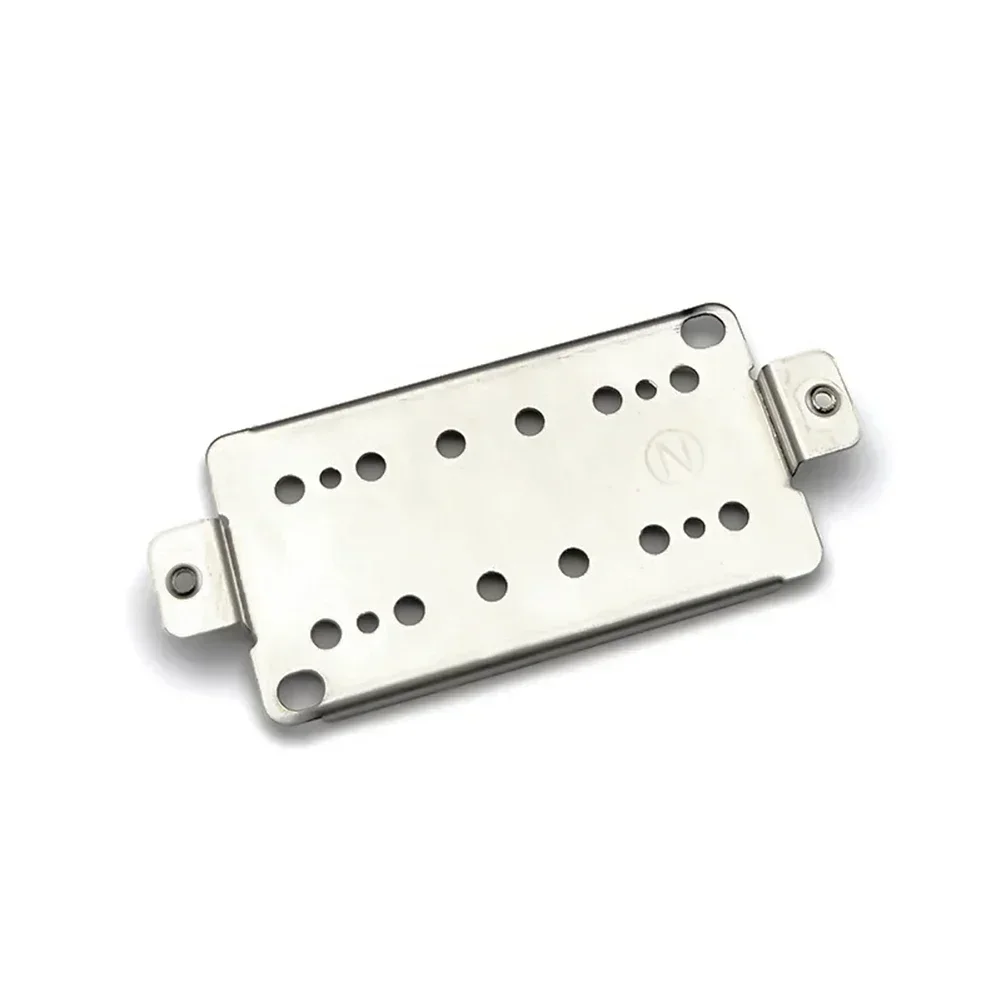 Copper Nickel Alloys Humbucker Guitar Neck Bridge Pickup Baseplate Frame 50 52mm Guitar Pickup Base Plate For Guitar Parts