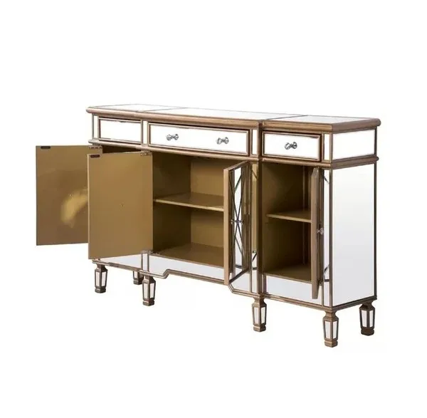 

Chinese factory hot sale living room bedroom bathroom furniture decoration cheap mirror cabinet with drawers