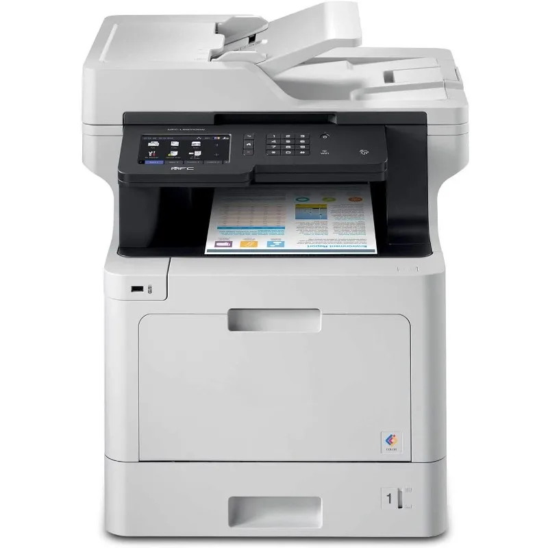 POPULAR MFC-L8900CDW Business Color Laser All-in-One Printer, Dash Replenishment Ready