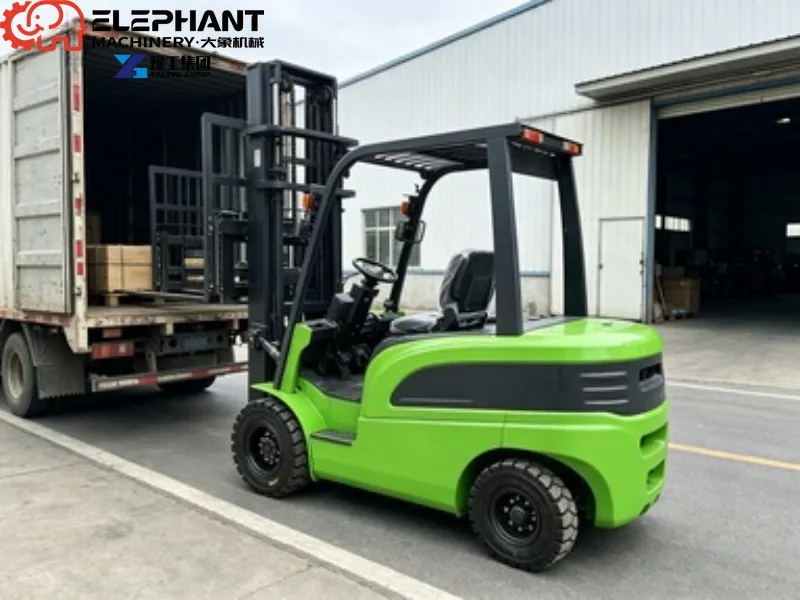 3 Ton Electric Forklift 3m Lifting Height Lithium Battery Pallet Stacker For Factory Indoor Logistics Operation