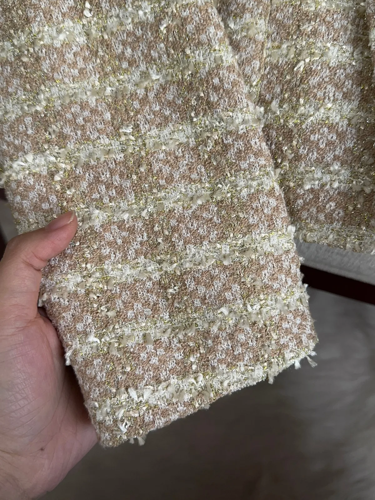 Abrigo de Primavera-Otoño 2024, Estilo Francés, para Mujer, Prenda Superior Elegante, Holgado, Largo, con Cierre de Botones