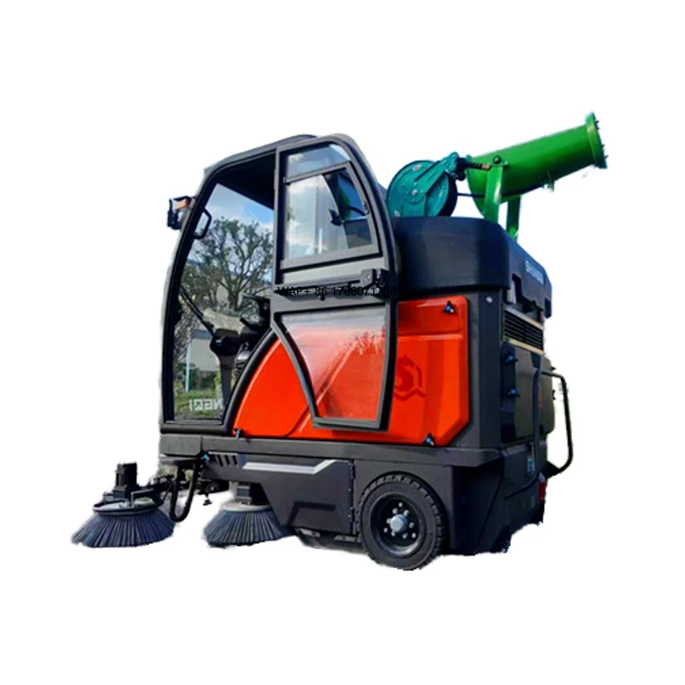 

Jiangsu Shangqi SW190 Multi-function Cab Sweeper Factory Municipal General