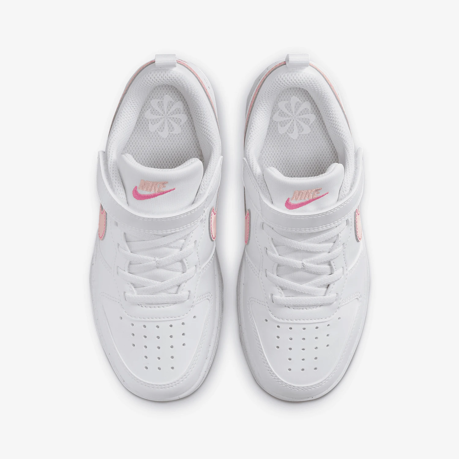 Nike genuine winter style children's low top Velcro casual breathable board shoes DV5457-11 view 4