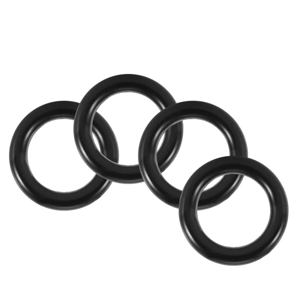 100pcs Durable PVC O Rings Black O-Type Pipe Joint Gasket Compact Flexible Garden Hose O Rings Irrigation Equipment