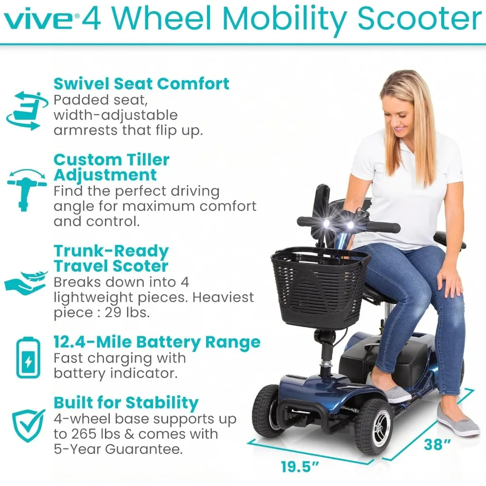 Thumbnail 3 - #4 Mobility Scooters List of Top Picks