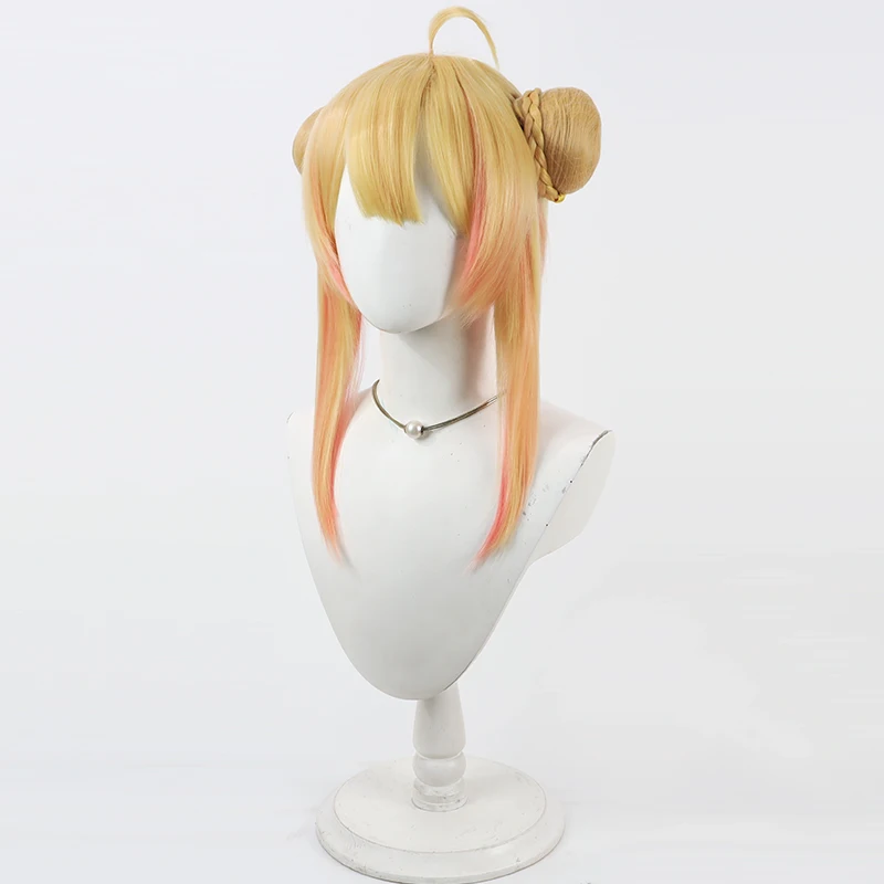 الشعر الاصطناعية Otonose Kanade تأثيري الباروكات الظاهري YouTuber تأثيري هالوين حزب الدعامة الشعر الاصطناعية ألياف مقاومة للحرارة