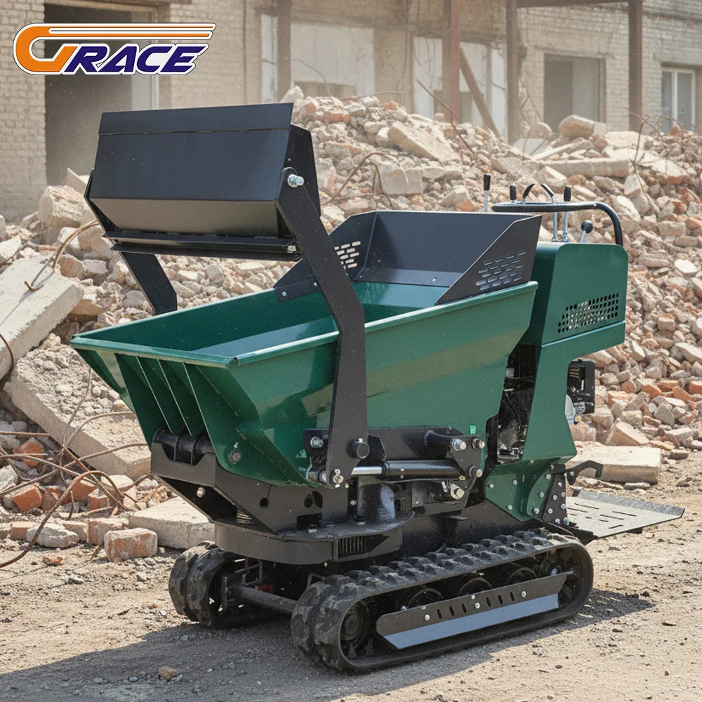 

Customize High Quality Mini Dumper 800kg Crawler Dumper EURO 5 EPA Fast Delivery Mini Dumper Factory Customize for Sale