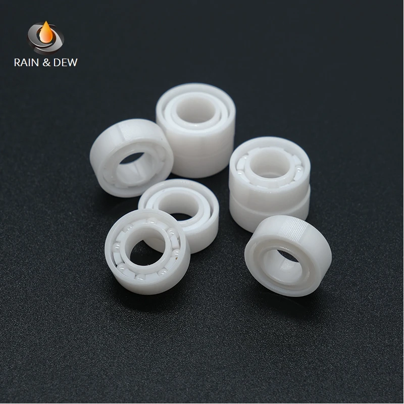 1 SZT. Łożysko ceramiczne R188CE 6.35x12.7x4.763 mm ZrO2 Łożysko ceramiczne z tlenku cyrkonu ABEC-9 Obsługuje modele 625CE~6903CE