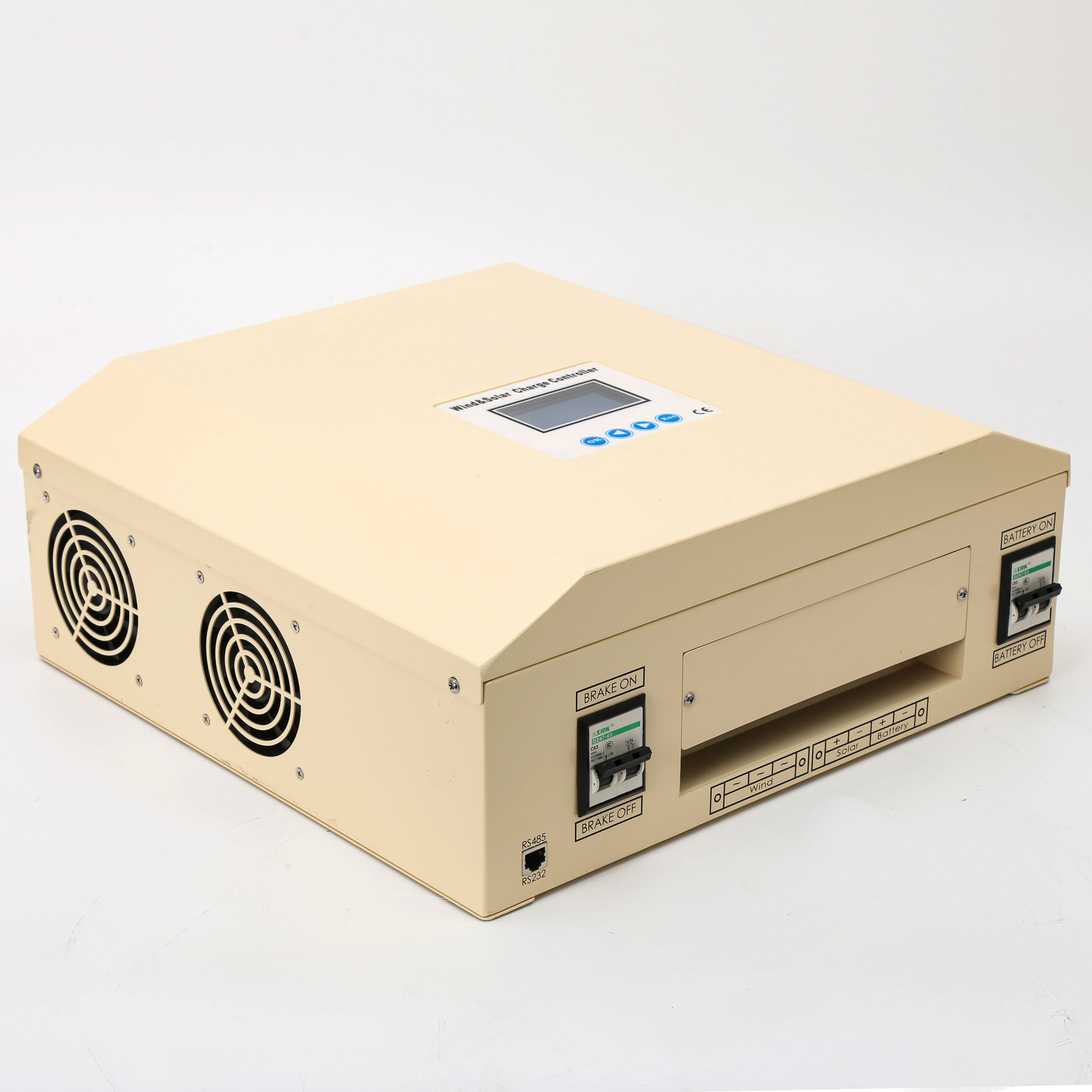 5000W 20KW MPPT Regolatore di carica ibrido solare eolico 220V 230V 96V Display LCD RS485Monitor per batteria al litio al piombo acido Lifepo4