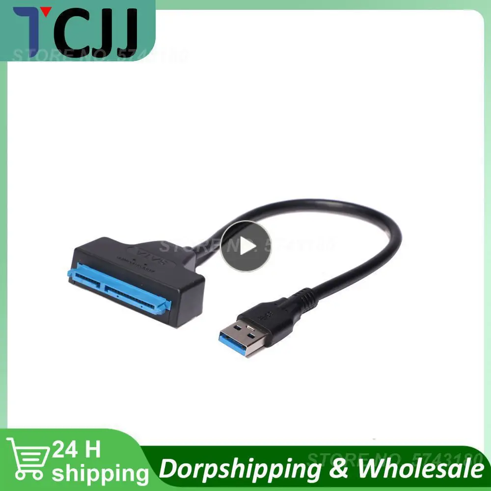 3.0/2.0 SATA Up To 6 Gbps 3 Cable Sata To USB 3.0 Adapter Support 2.5 Inch External HDD SSD Hard Drive 22 Pin Sata III Cable