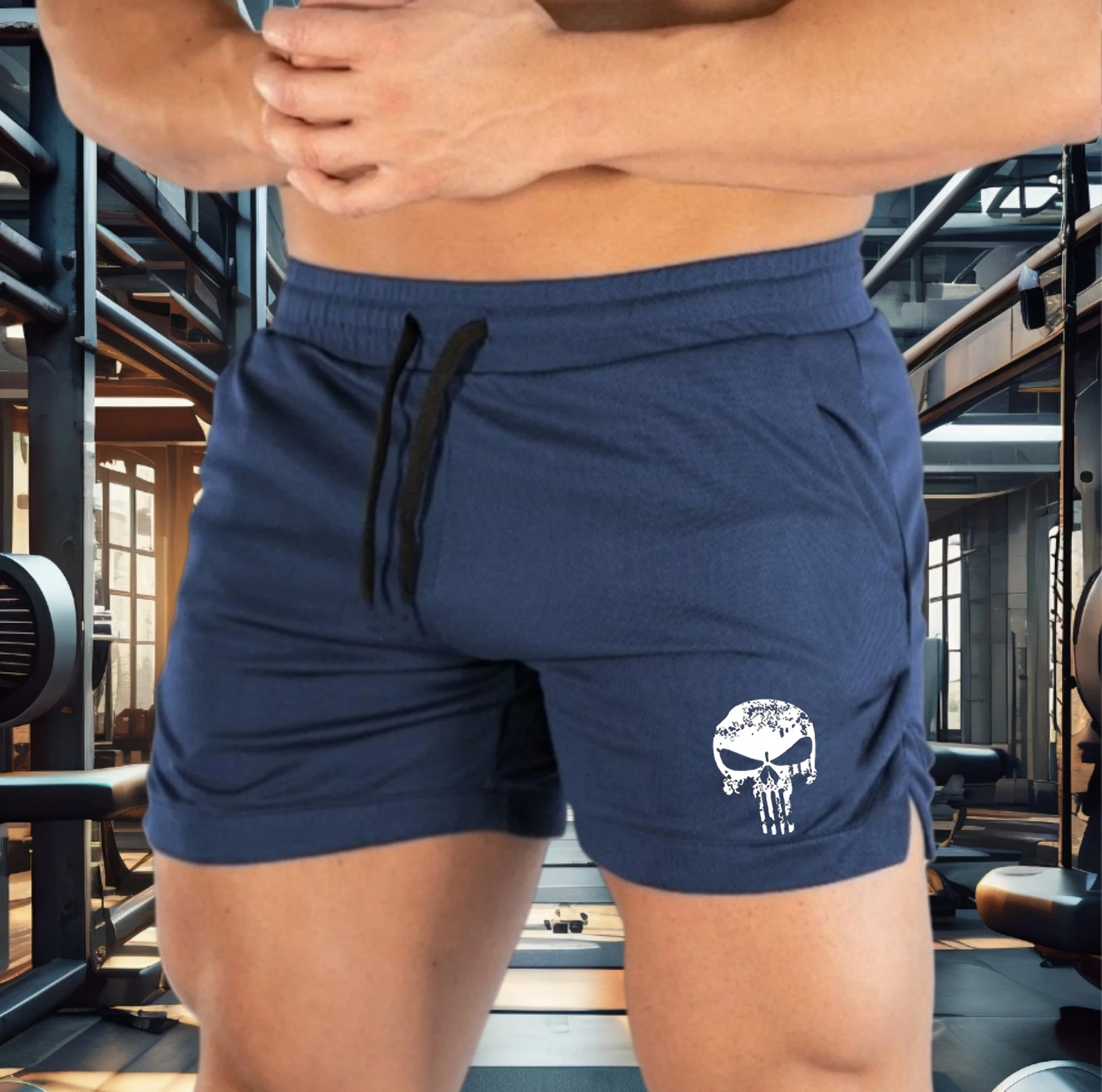 2025 New Summer Comfort Mesh Shorts Classic High Quality Printed Fitness Shorts Men's Gym Basketball Sports Casual Shorts