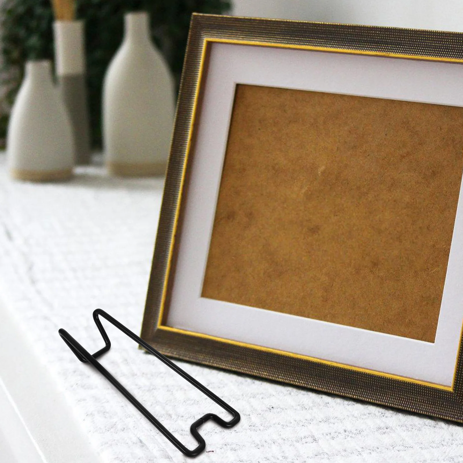 

Photo 15 26cm Height Self Adhesive Transparent Patch Stable Foot Picture Base Frame Display Holder Tableware Rack ganizer