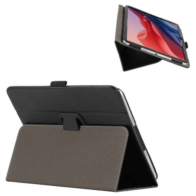 

For Funda Teclast ArtPad Air Case 11" Tablet PC PU Leather Flip Book Cover with Hand Strap