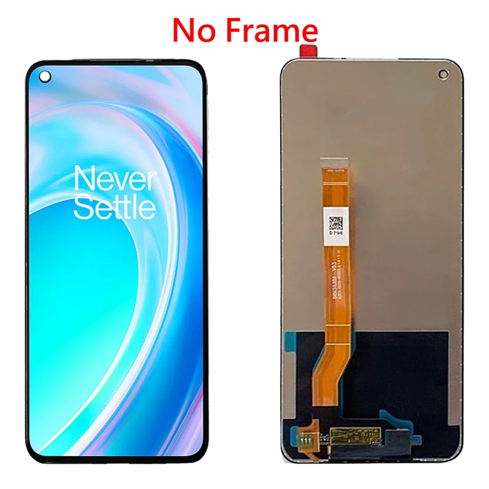 For OnePlus Nord CE 2 Lite 5G Display Touch Screen With Frame Replacement For 1+ Nord CE 2 Lite 5G CPH2381 CPH2409 LCD