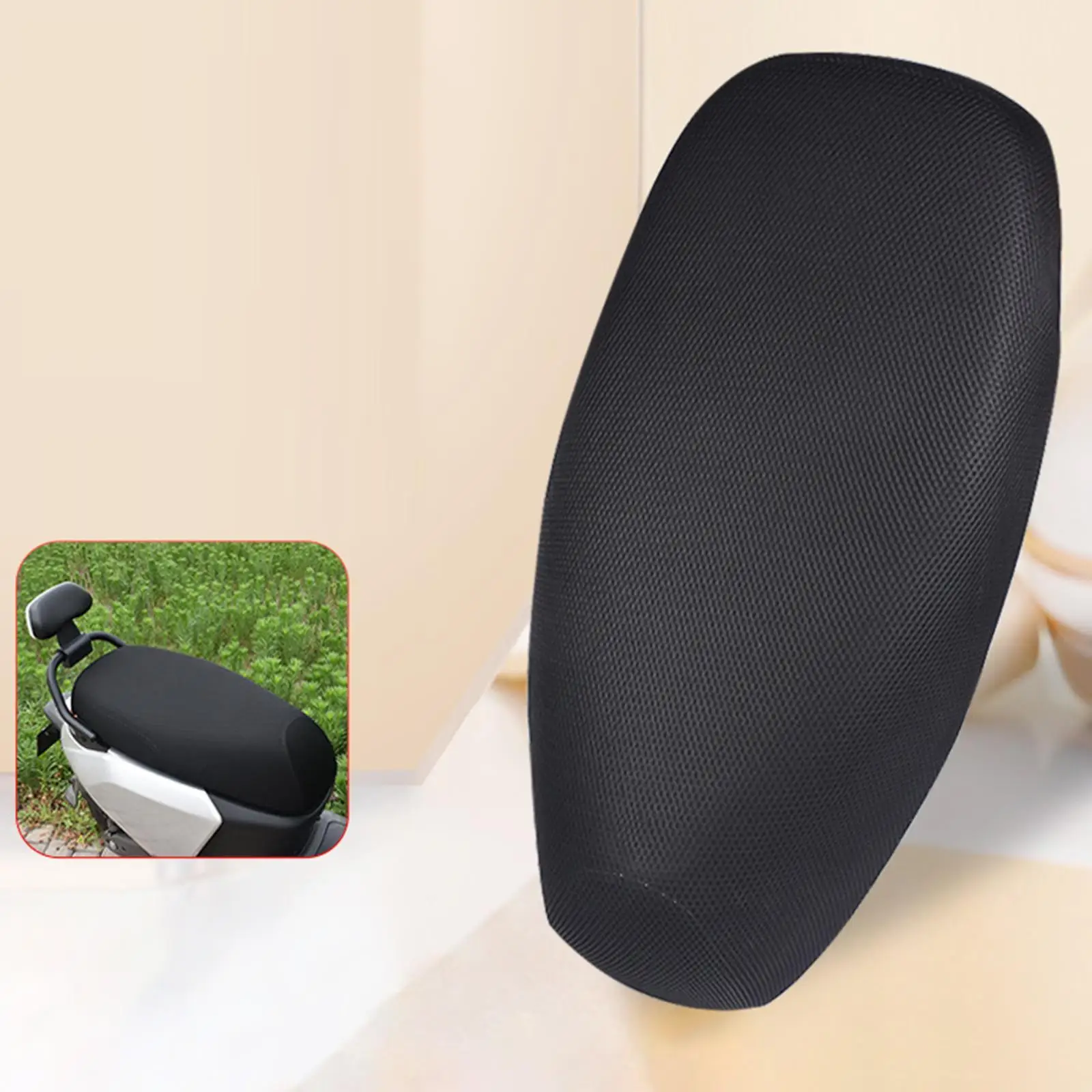 Insulated Cover for Electric Bike Seat with Elastic Fastening for 5
