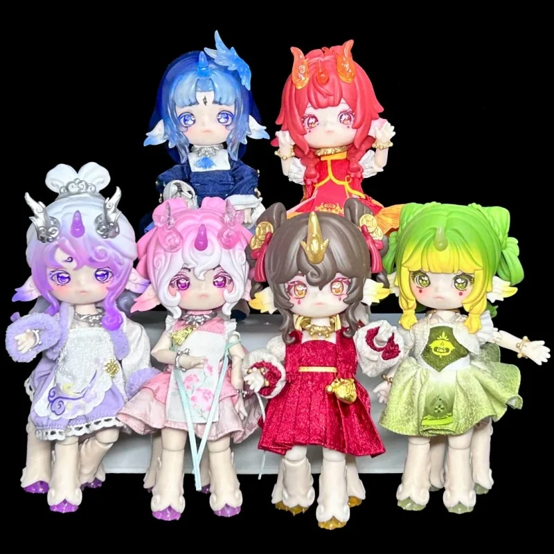 

New Penny‘S Treasure Box Ethereal Spirits Chronicle Series Bjd Blind Box Year Of The Horse Articulated Doll Collectible Gift