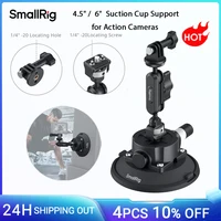 Soporte de ventosa SmallRig de 4,5/6"" para cámaras de acción con brazo mágico de cabeza esférica y soporte para teléfono para DJI Osmo Action 5 Pro
