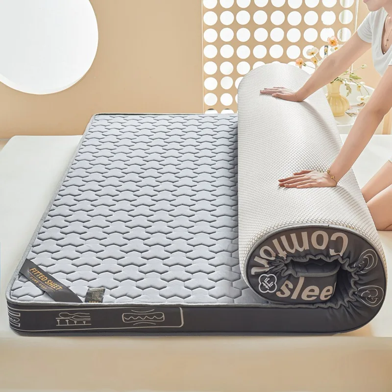 

Матрасы: Латексный наматрасник с эффектом памяти, мягкий, поддерживающий, дышащий, охлаждающий, для односпальных, двуспальных, королевских кроватей, для общежитий, татами