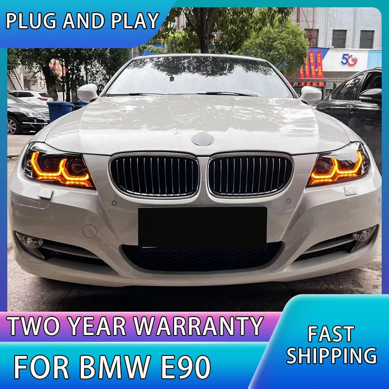 

Car Accessories for BMW E90 Head Lamp 2005-2012 E90 Head Light 320i 325i 318i LED DRL Turn Signal High Beam Projector Lens