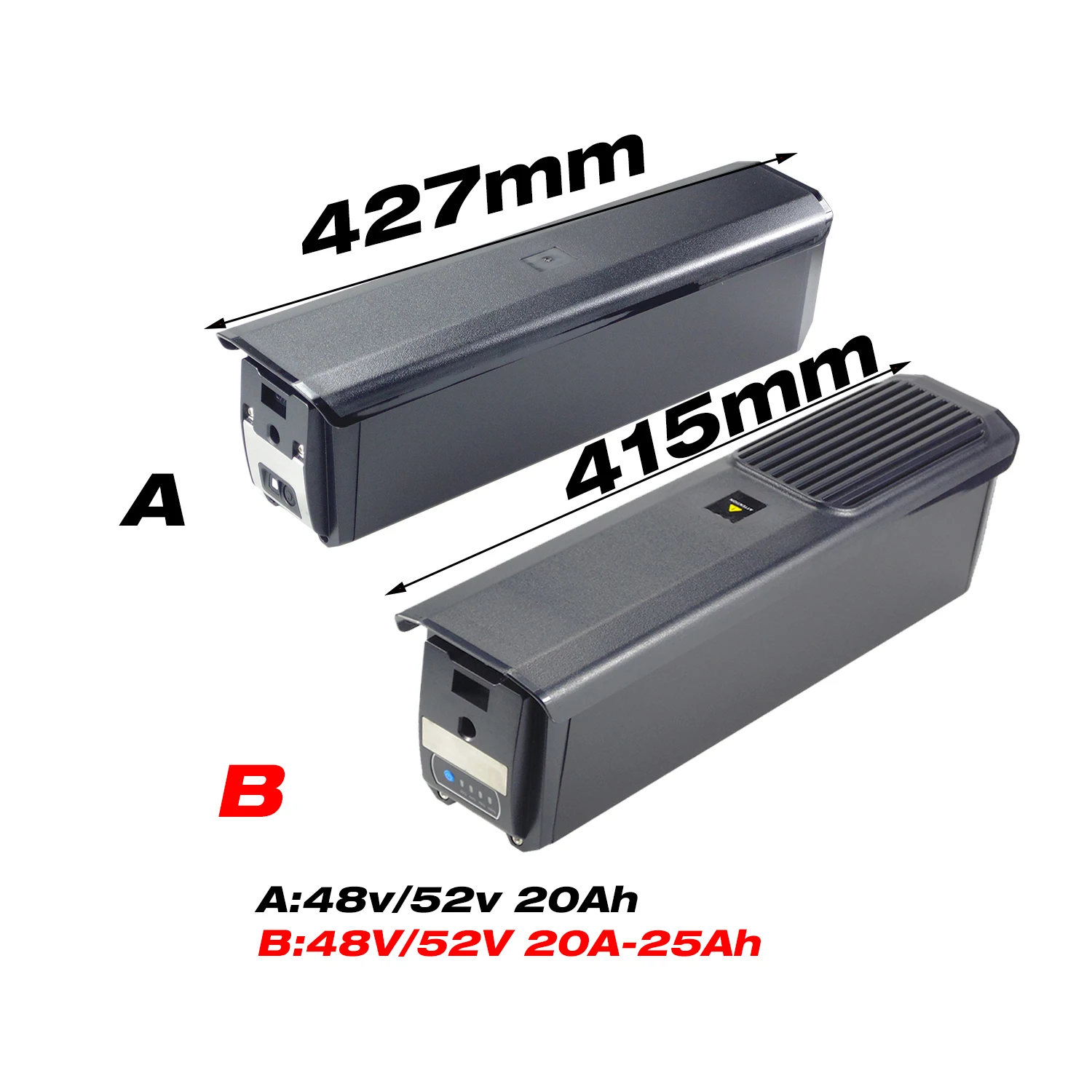 

48V 52V 25Ah 60V 30Ah Integrated 200Wh for WIRED Freesky Extra Battery Pack Wild Cat Smart Battery Replacement