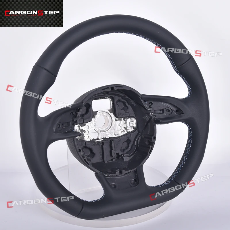 

Leather Steering Wheel For Audis Q5 R8 C7 A5 B8 RS3 S3 A7 A4 B9 RS6 RS7 S4 A3 A6 C6