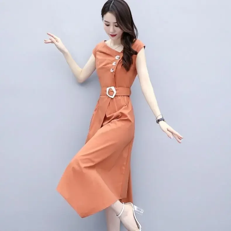 

Dress Female Summer Summer Slim Dress Waistband Woman Dress Vestido De Mujer Femme Robe