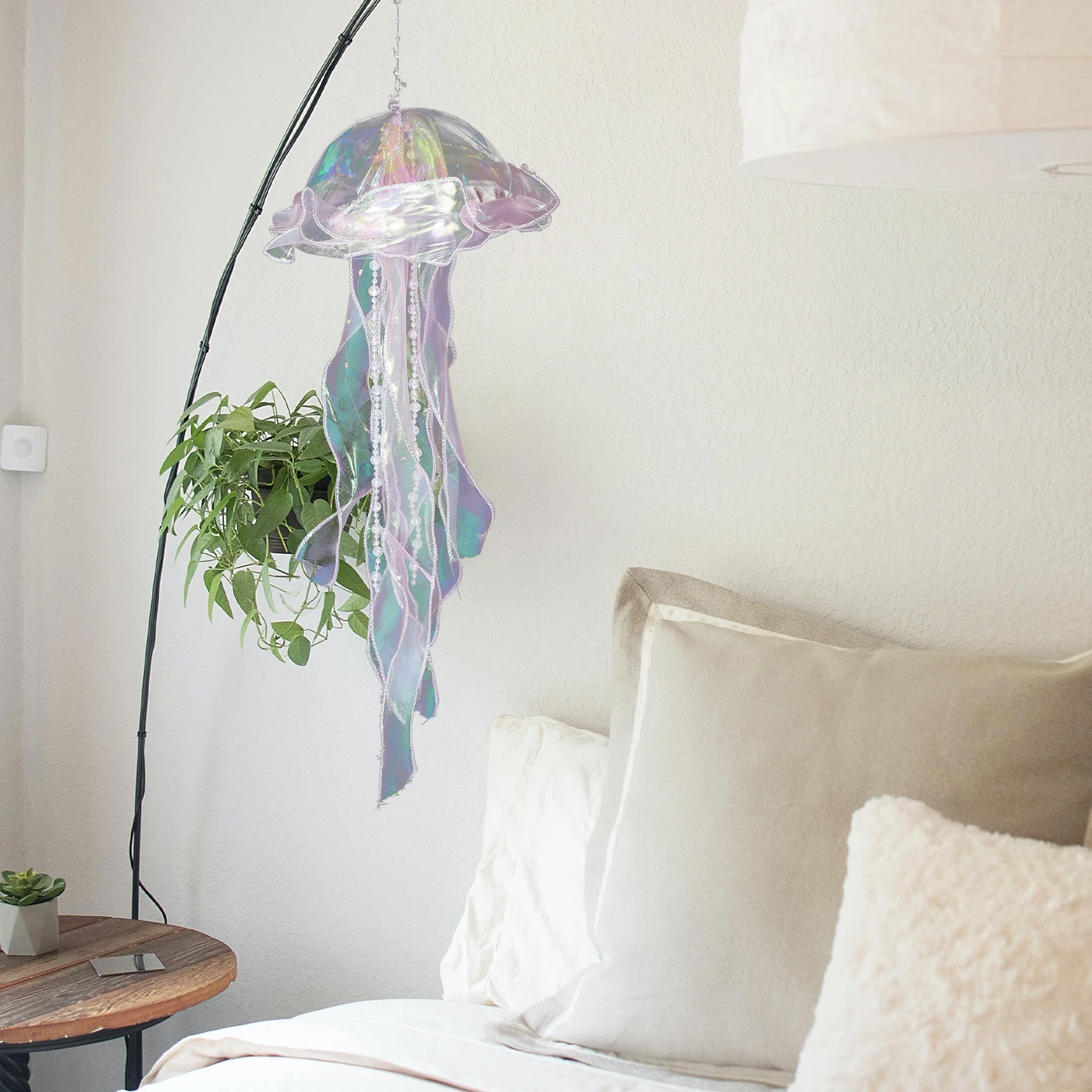 

3Pcs Jellyfish Colorful Flashing Night Light Hanging Jellyfish Lantern Light Octopus Lantern Bedroom Hanging Decor
