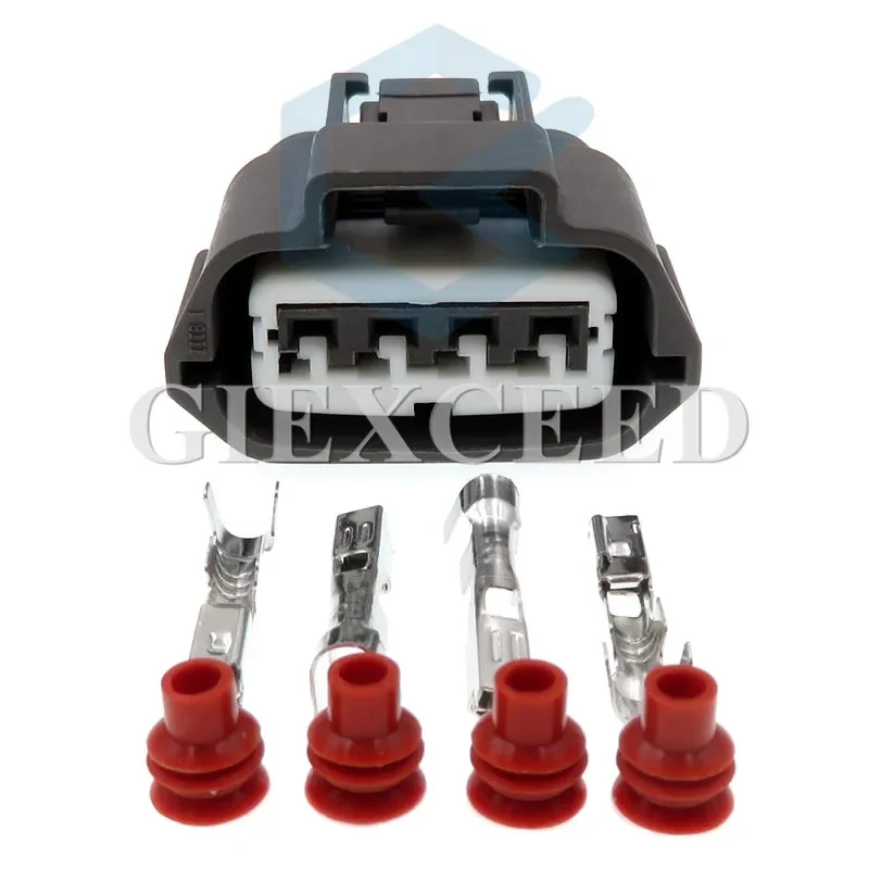 

2 Sets 4 Pin 6189-0781 Waterproof Ignition Coil Plug MAF Connector Female Socket AC Assembly For Nissan Mazda Mitsubishi