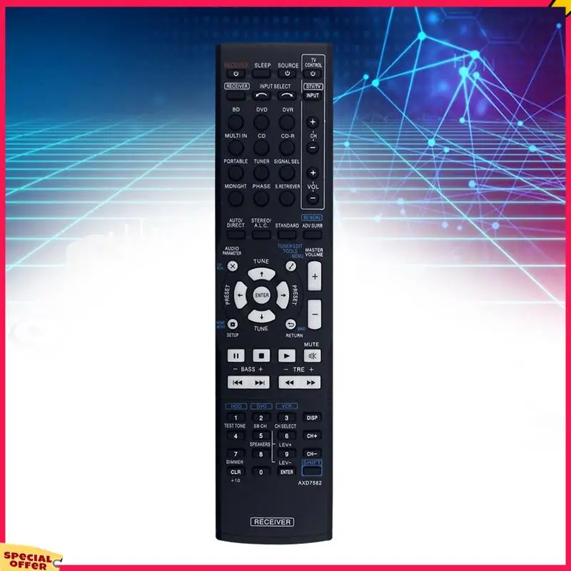 A39M استبدال جهاز التحكم عن بعد AXD7582 لبايونير AV استقبال VSX-519V SX-319V VSX-519V-K SX-319V-K VSX-519V-S AXD7542 AXD7586
