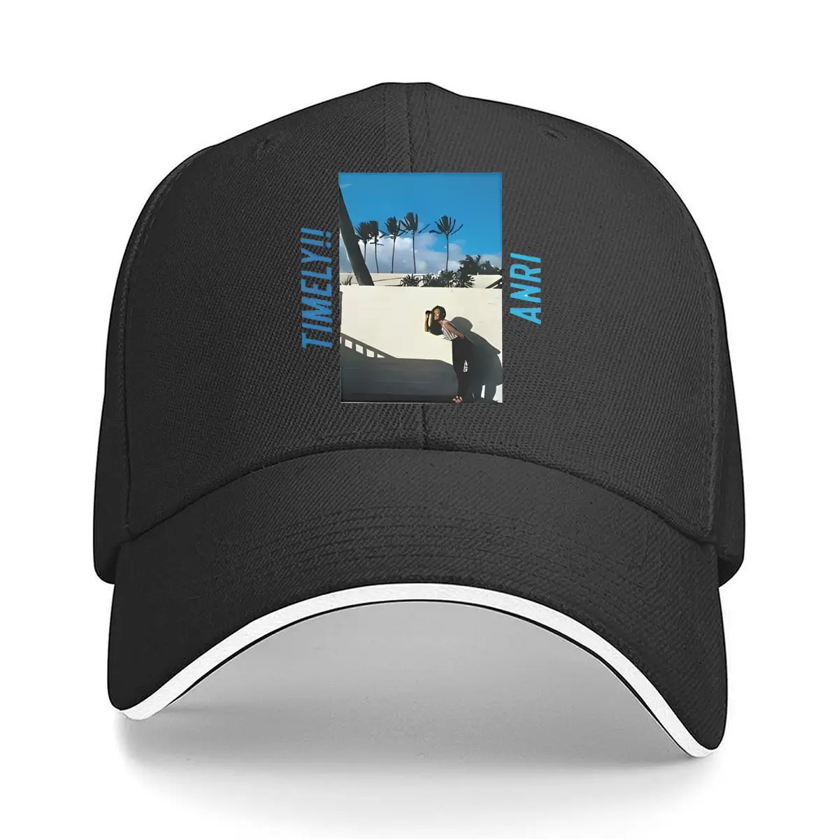 

Beach - Nature, Scenic, Photo - Themed Design Sandwich Baseball Cap