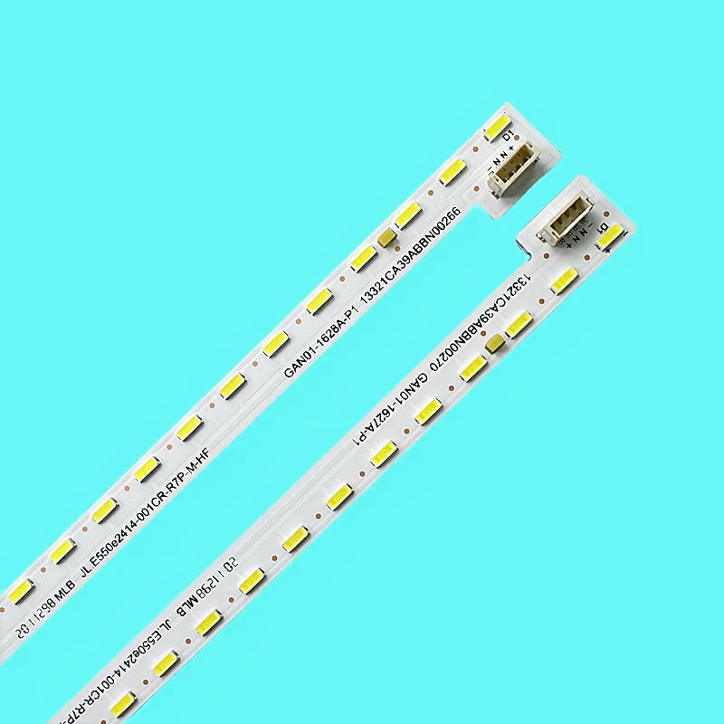 2PCS/SET 76lamps New LED Backlight for L55M6-5 L55M6-5P JL.E550e2414-001CR-R7P-M-HF CRH-BN554014EMC38S2P96D-L/R